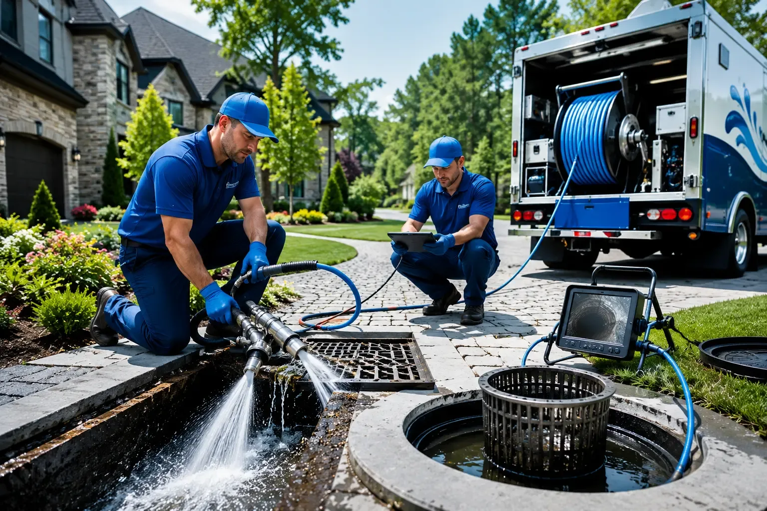 Local outdoor drain cleaning professionals in Almond, WI