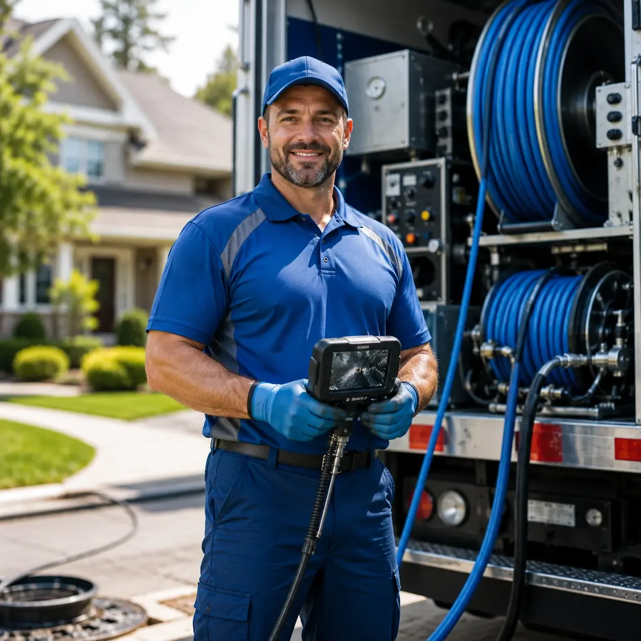 Local outdoor drain cleaning specialists in Almond, WI